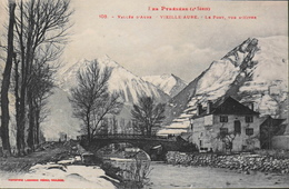 C.P.A. [65] Hautes Pyrénées > Vielle Aure > Le Pont Vue L'Hiver - En TBE - Vielle Aure