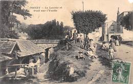 91-ORSAY- LE LAVOIR ET PONT SUR L'YVETTE - Orsay