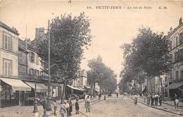 94-PETIT-IVRY- LA RUE DE PARIS - Ivry Sur Seine