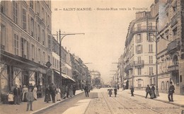 94-SAINT-MANDE- GRANDE RUE VERS LA TOURELLE - Saint Mande