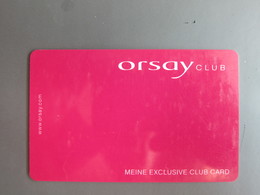Orsay Club Card - Autres & Non Classés