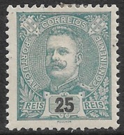 Delcampe - 1895 – King Carlos 25 Réis - Ungebraucht