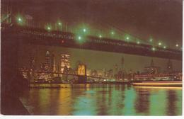 °°° 13346 - USA - NY - NEW YORK CITY SKYLINE - 1969 With Stamps °°° - Panoramic Views