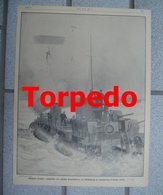 1046 Russisches Torpedoboot Fliegende Drachen Druck 1903 !! - Boats