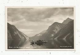 Cp, Allemagne , Blick V. St.  Bartholomä Gegen Jenner,  Vierge - Berchtesgaden