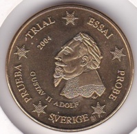 SUEDE SVERIGE. 20 Cents 2004. Specimen. Essai Probe - Otros & Sin Clasificación