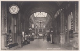 Berlin Germany, 'Passage' Interior View Shopping Mall, C1920s Vintage Real Photo Postcard - Schoeneberg