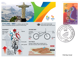 DZ Algeria 1747 Olympics Games Rio Brazil 2016 Jeux Olympiques Brésil Cycling Cyclisme Radfahren - Radsport