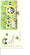 Hong-Kong - Pandas ( FDc De 1999 Avec BF  à Voir) - Storia Postale