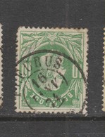 COB 30 Oblitération Centrale Double Cercle FLEURUS - 1869-1883 Léopold II