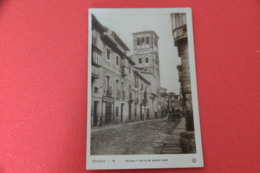 Castilla La Mancha Toledo Iglesia Y Calle De Santo Tomé NV - Autres & Non Classés