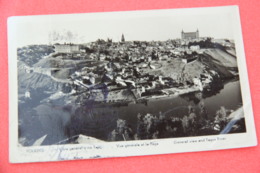 Castilla La Mancha Toledo Panorama Y Rio Tajo 1955 + Sedgno Di Piega In Angolo Destro Basso - Otros & Sin Clasificación