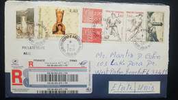 O) 2014 ANDORRA, FRENCH, WORLD CUP  -SOCCER PLAYERS SC 296-297, ARCHITECTURE -ST VICENC DÉNCLAR, ST COLOMA BELFRY, VIRGI - Cartas & Documentos