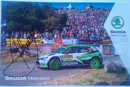 Skoda  Jan Kopecky , Pavel Dresler - Authographs