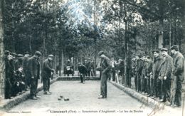 N°74035 -cpa Liancourt -sanatorium D'Anicourt -le Jeu De Boules- - Bowls