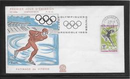 Thème Patinage Artistique  - Jeux Olympiques - Sports - Enveloppe - Figure Skating