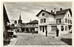 CRASSIER La Frontière Grenze Zoll Auto Garage Service Tankstelle Tanksäule Shell Traktor - Crassier