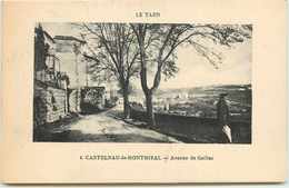 DEP 81 CASTELNAU DE MONTMIRAIL AVENUE DE GAILLAC - Castelnau De Montmirail
