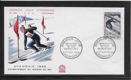 Thème Ski - Jeux Olympiques - Sports - Enveloppe - Skiing