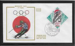 Thème Ski - Jeux Olympiques - Sports - Enveloppe - Ski