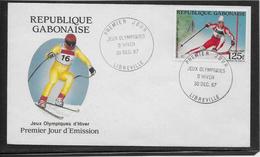 Thème Ski - Jeux Olympiques - Sports - Enveloppe - Sci