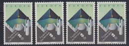 Europa Cept 1987 Liechtenstein 90Rp Value (Pfarkirche Schellenberg) 4x ** Mnh (43353) - 1987