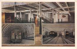 M08291 "THE SUBWAY AND TUBES"METROPOLITANA-CART. ORIG. NON SPED. - Transport