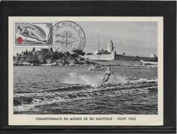 Thème Ski Nautique - Jeux Olympiques - Sports - Carte Maximum - Waterski