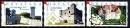 CROATIA 2002 Castles MNH / **.  Michel 621-23 - Kroatien