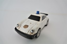 Tonka Toys, Tonka Police , PORSCHE 911 Milkwhite Carrera Race Car, Made In Japan, 1970's *** - Dinky