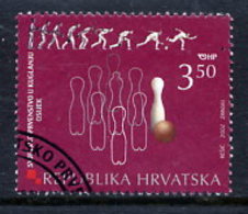 CROATIA 2002 Bowling World Championship Used.  Michel 614 - Kroatien