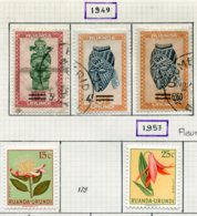 13585 RUANDA-URUNDI Collection Vendue Par Page N° 173/5, 178, 180, 200/1  */° 1949-56  B/TB - Unused Stamps