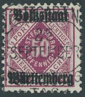 WÜRTTEMBERG 143a O, 1919, 50 Pf. Karmin, Normale Zähnung, Pracht, Gepr. Winkler Und Infla, Mi. 300.- - Other & Unclassified