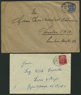 BAHNPOST 1920-37, 5 Verschiedene Bahnpostbelege, Pracht - Franking Machines (EMA)