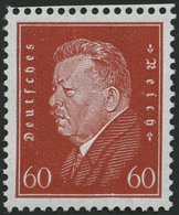 Dt. Reich 421 **, 1928, 60 Pf. Ebert, Pracht, Gepr. Schlegel, Mi. 140.- - Gebraucht