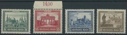 Dt. Reich 450-53 **, 1930, Nothilfe, Postfrischer Prachtsatz, Endwert Gepr. Schlegel, Mi. 140.- - Usati