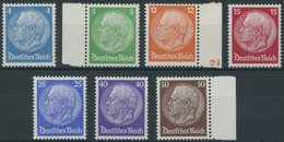 Dt. Reich 467-73 **, 1932, Hindenburg, Postfrischer Prachtsatz, Mi. 170.- - Used Stamps