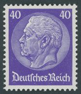 Dt. Reich 472 **, 1932, 40 Pf. Hindenburg, Postfrisch Pracht, Mi. 100.- - Oblitérés