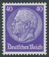 Dt. Reich 472 **, 1932, 40 Pf. Hindenburg, Postfrisch Pracht, Mi. 100.- - Used Stamps