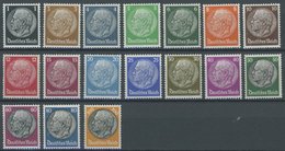 Dt. Reich 512-28 **, 1933/6, Hindenburg, Wz. 4, Postfrischer Prachtsatz, Mi. 80.- - Other & Unclassified