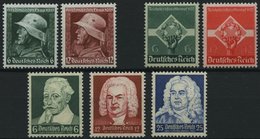 Dt. Reich 569-75 **, 1935, 3 Prachtsätze, Mi. 77.- - Otros & Sin Clasificación