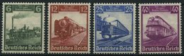 Dt. Reich 580-83 **, 1935, 100 Jahre Eisenbahn, Prachtsatz, Mi. 130.- - Autres & Non Classés