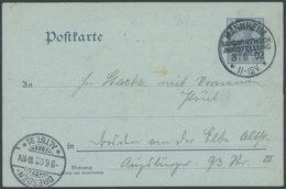 GANZSACHEN P 57Y BRIEF, 1902, 2 Pf. Germania Ganzsachenkarte Mit K1 MANNHEIM LANDWIRTSCH. AUSSTELLUNG, Feinst - Autres & Non Classés