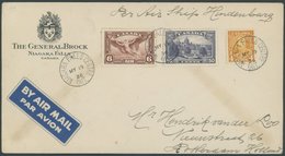 ZEPPELINPOST 411C BRIEF, 1936, 2. Nordamerikafahrt, Kanada Post, Privater Hotelbrief Nach Rotterdam, Feinst - Airmail & Zeppelin
