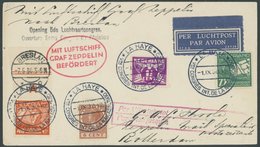 ZULEITUNGSPOST 83A BRIEF, Niederlande: 1930, Fahrt Nach Breslau, Mit Sonderstempeln LA HAYE CONGRES INT.DE LA NAY.AER. 1 - Posta Aerea & Zeppelin