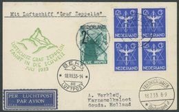 ZULEITUNGSPOST 222 BRIEF, Niederlande: 1933, Schweizfahrt, Prachtkarte - Airmail & Zeppelin