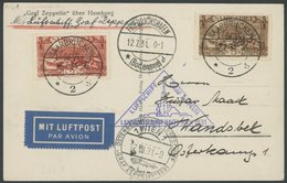 ZULEITUNGSPOST 116 BRIEF, Saargebiet: 1931 Österreichfahrt, Prachtkarte - Posta Aerea & Zeppelin