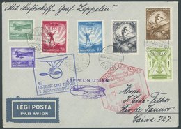 ZULEITUNGSPOST 219B BRIEF, Ungarn: 1933, 3. Südamerikafahrt, Anschlussflug Ab Berlin, Prachtbrief - Airmail & Zeppelin