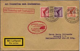 KATAPULTPOST 47c BRIEF, 8.6.1931, Europa - Southampton, Deutsche Seepostaufgabe, Prachtbrief - Storia Postale