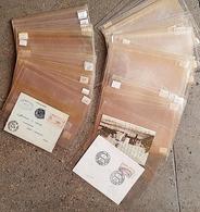 100 ETUIS DE PROTECTION Pour Lettres, Blocs, Billets, CP, Feuillets, Etc... Dimension: 130x190 Mm - Enveloppes Transparentes